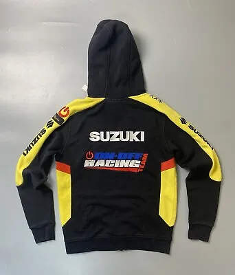 Vintage Suzuki Racing Team Full Zip Sweatshirt With Big Logo • $45