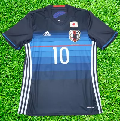 Japan Soccer Jersey Football Shirt #10 Kagawa 100% Original M(S) 2016 Home • $59.99