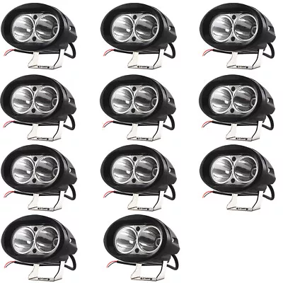 12x 20W Spot LED Warning Lamp Safety Working Blue Lights For Forklift 9v-80v US • $143.98