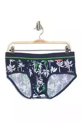 Mosmann Australia Men's Zen Bamboo Print Navy Brief XL CL9410 • $24.99