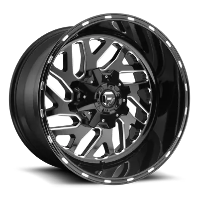 (4) 20x9 Fuel Black & Milled Triton Wheels 8x170 For 03-19 Ford F-250 F-350  • $1689.35
