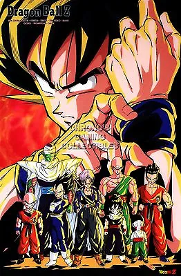 Dragon Ball Z Goku Vegeta Anime Premium POSTER MADE IN USA - ANI040 • $18.48