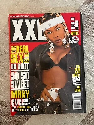 XXL Magazine October 1999 Da Brat Eve Tyra J Lo Aaliyah Lauryn Hill Mary J Blige • $30