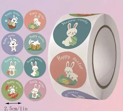 Happy Easter Stickers Adhesive For Envelopes And Crafts • £1.80