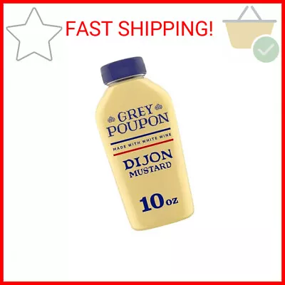 Grey Poupon Dijon Mustard (10 Oz Squeeze Bottle) • $6.58