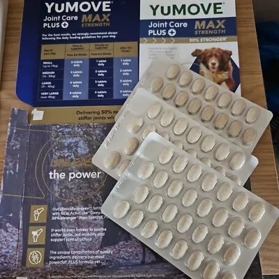 YUMOVE Joint Care Plus MAX Strength 90 Tablets By Lintbells!  • £27