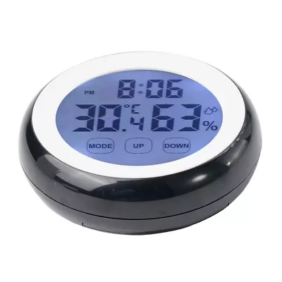 Wall Clock Digital Humidity Timer Thermometer Alarm Clocks For Home Living Room • $15.92