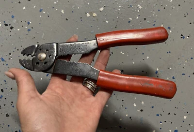 $15 • Buy Vintage Tool VACO #1900 Combo Strip/Crimper/ Bolt Cutter/Wire Cutter USA Tool