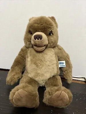 Vtg Little Bear Plush Stuffed Animal Talks Laughs Kidpower Sendak 1998 WORKS • $16.99