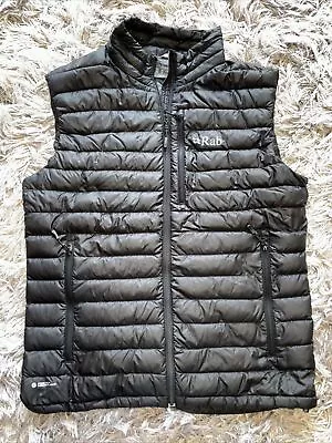 Rab Microlight Gilet Size Medium Black • £17