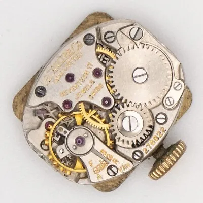 Vintage LeCoultre 15.5 X 12.9 X 4.7 Mm 17-Jewel Wristwatch Movement • $32