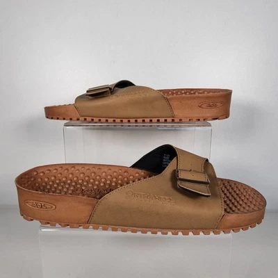 £39.99 • Buy ORTHAHEEL Sandal Men's Brown Sandals Beach Shoes With Adjustable Buckle Size 9.5