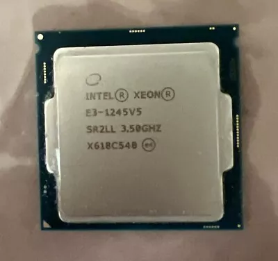 Intel SR2LL Xeon E3-1245V5 3.50GHz Quad-Core Processor LGA1151 • $23.75