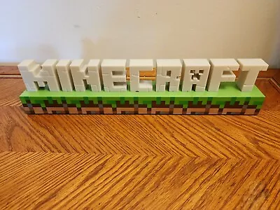 Minecraft LED Logo Light - WORKS! • £23.15