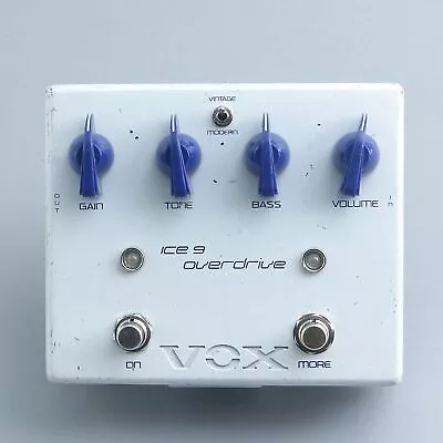 Vox ICE 9 Overdrive Guitar Effects Pedal P-24496 • $85