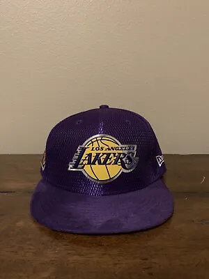 New Era LA Lakers Men’s Snapback Purple Hat. Used Good Condition. • $35