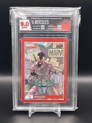 2019 Upper Deck Marvel Annual Hercules Hologram Variant HGA 9 MINT • $29.99