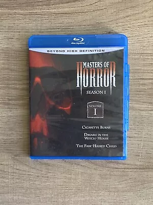 Masters Of Horror: Season 1 - Volume 1 (Blu-ray) John Carpenter - William Malone • $8.99