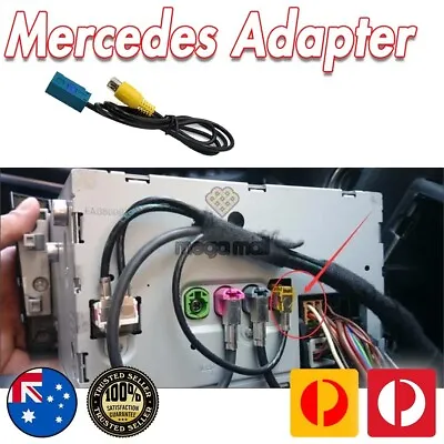 Reverse Camera Cable For Mercedes W246 W204 W205 CLC W211 W164 RCA Fakra 27-240 • $27.95