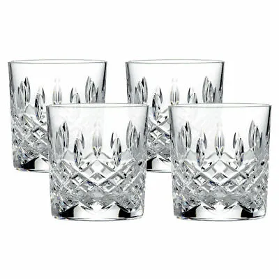Royal Doulton Highclere Premium Crystal Whiskey Tumbler 300ml - Set Of 4 Glasses • $249.50