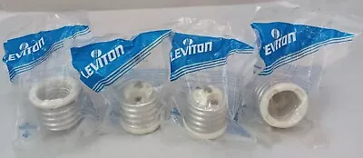 4pcs Leviton Mogul To Medium Lamp Light Socket Adapter Reducer 00-08681    -W • $16.97