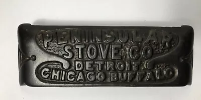 Antique Peninsular Stove Company Emblem Badge Part Sign Cast Iron • $150