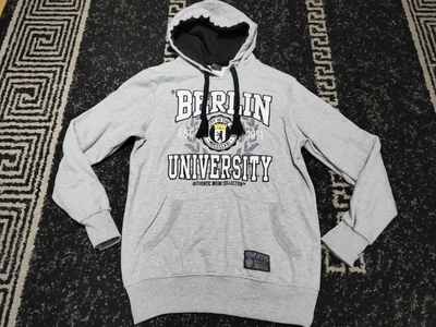 £5.20 • Buy BERLIN DESIGNS Berlin University Men Grey Hoodie Size Medium