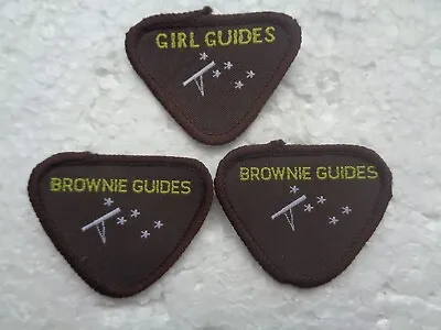 Girl Guide / Girlguiding 3 X Brownie STAR GAZER Interest Badges - New • £1.25