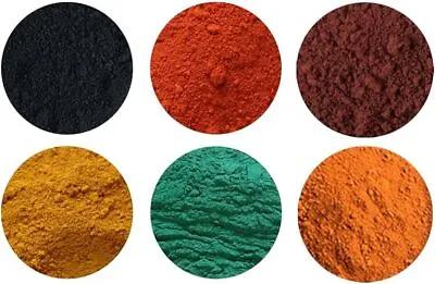 Mineral Iron Oxide Pigment For Mortar & Cement Concrete Paver Stone Dye Colour • $1.59