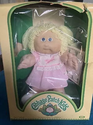 Circa 1983 Vintage Cabbage Patch Doll. Xavier Roberts. Rare. All Papers Included • $240