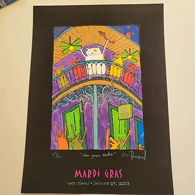 Matt Rinard RARE!!  315/500 Artist Signed. MARDI GRAS 2001! • $999