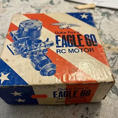 Vintage Fox Eagle Slant Plug R/C Model Airplane Engine  • $36