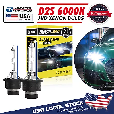 2Pcs Genuine Modigt D2S 6000K HID XENON HEADLIGHT BULBS For Mercedes-Benz MINI • $17.99