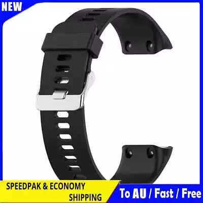 Silicone Watchband Bracelet Strap For Garmin Forerunner 35/30 (Black) • $12.32