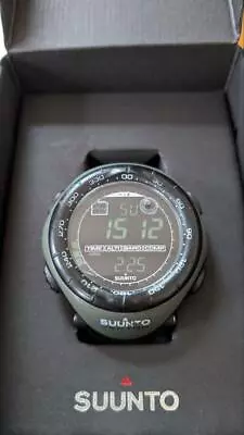 Suunto Vector Millitary Green Quartz Black Dial Day/Date Unisex Adults Watch • $130