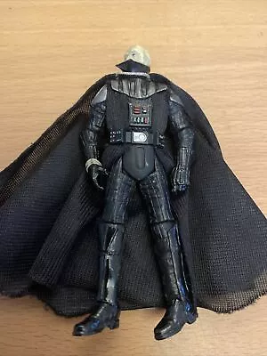 Star Wars Darth Vader With Cape Figure Hasbro Helmet Removed • £4.99