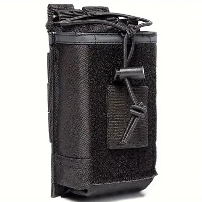 Tactical Radio Case Radio Holder Molle Radio Pouch Universal Walkie Talkie Bag • $8.89