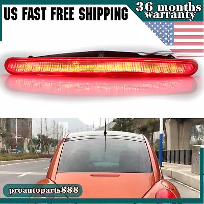 Red 3RD Third Brake Lamp Stop Light For 1998-2010 2005 2006 VW Beetle 1C0945097E • $23.32