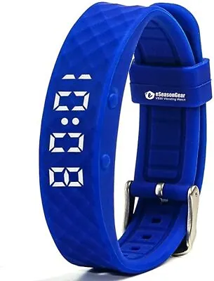 ESeasongear VB80 12/24 HR TIME 12 Alarm Vibrating Watch Silent Reminder • $12.99