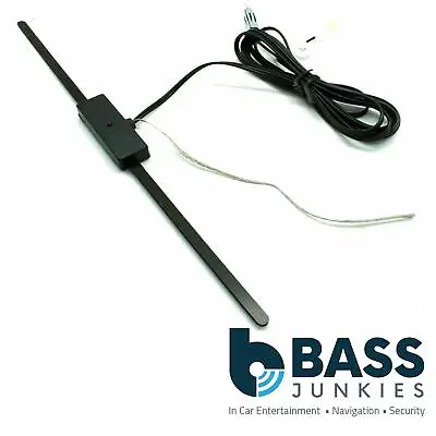 Universal Car Radio Stereo Aerial Antenna Internal Windscreen Glass Mount AN7920 • £9.95