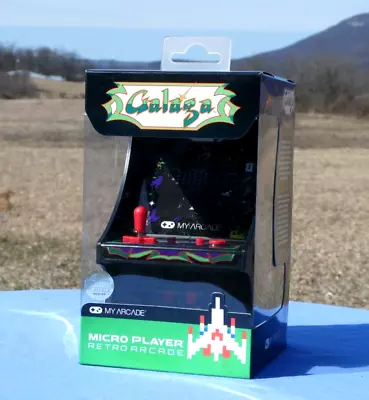 My Arcade Micro Player Mini Arcade Machine: GALAGA Video Game Retrocade • $27.99