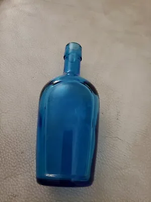 Vintage Wheaton Bottle Colored Glass BLUE In Very Good Condition  • $9.95
