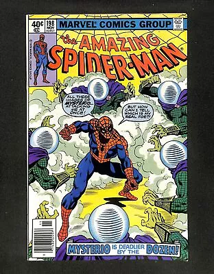 Amazing Spider-Man #198 Newsstand Variant Mysterio! Marvel 1979 • $0.99