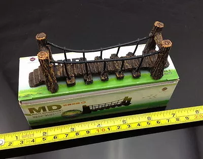 Model Trains Layout N Scale 1:160 Wooden Suspension Bridge Drawbridge QL005 • $10.99