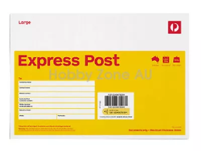 5 X Express Post Large (B4) Envelope - FREE POST • $58.85