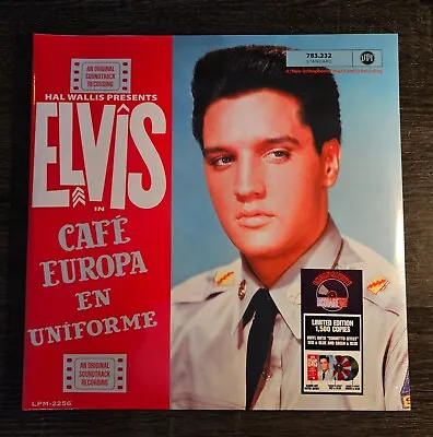 Sealed Elvis In Café Europa En Uniforme 2LP Limited Edition  Color Vinyl • $155