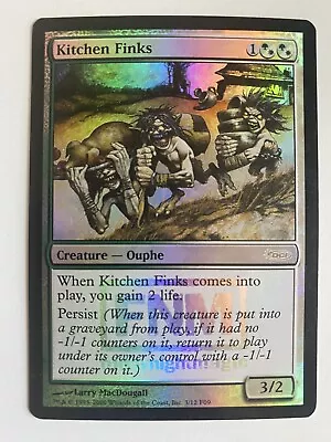 $6.99 • Buy Kitchen Finks *FNM PROMO FOIL* 2009 MTG DCI NM/MT Limited Edition Combined Ship