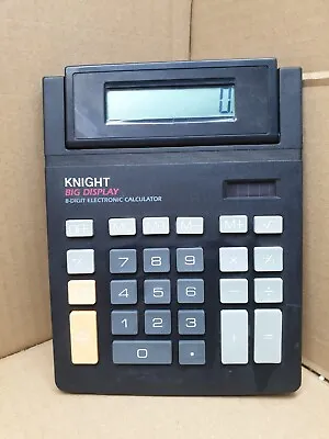 £8.99 • Buy Knight Jumbo Desktop Calculator Tilt Display Big Button School Office Desk 8 Dig