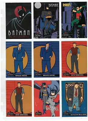 Batman Animated Series 1 Topps 1993. Single Cards  • $1