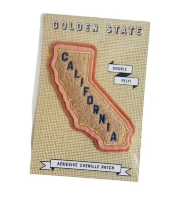 $9.95 • Buy Golden State California Adhesive Chenille Patch